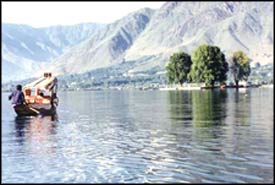 Dal Lake of Kashmir