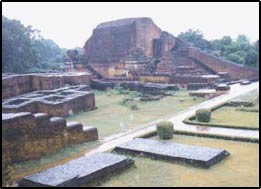 Nalanda university ruins