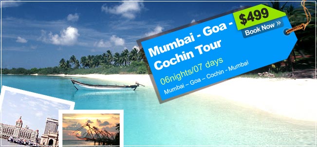 Mumbai-Goa-Cochin-Tour