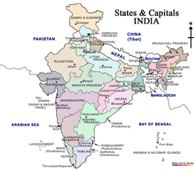 India States Map