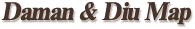 Daman & Diu Map
