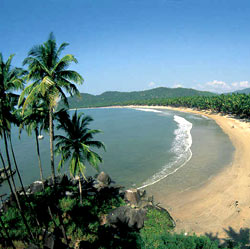 Palolem Beach in Goa