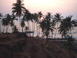 Vagator Beach in Goa