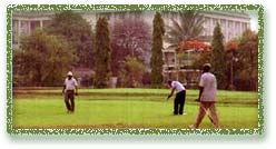 Golfing in India