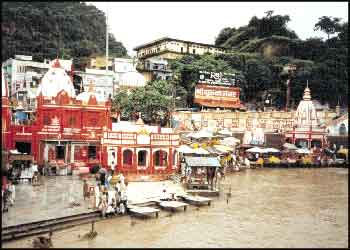 The Scene of Haridwar
