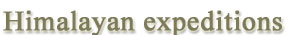 Himalayan Expeditions