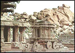 karnataka stone-chariot