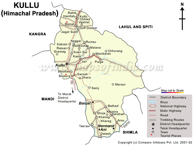 City Map of Kullu