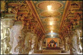 Hall of Thousand Pillars in Madurai