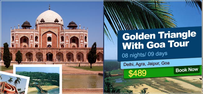 Golden Tringle With Goa Tour