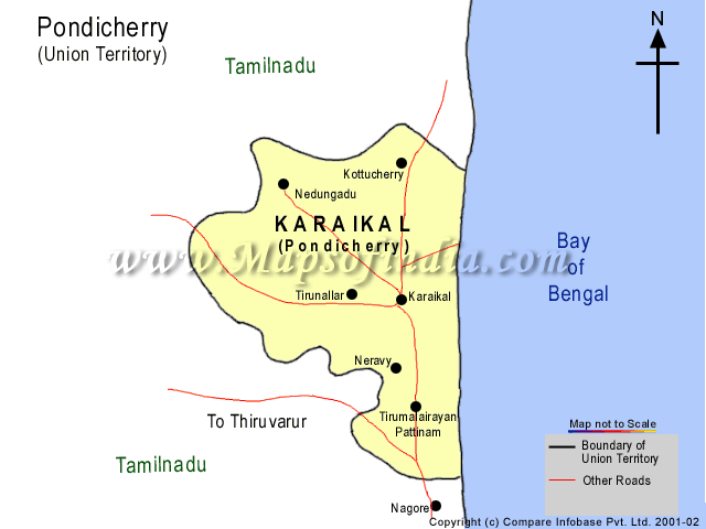 Tourist Map of Karkaial