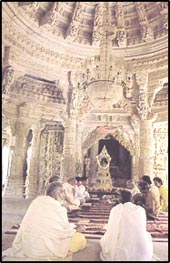 Inner view of Jain Temple