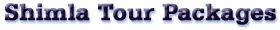 Shimla Tour Packages