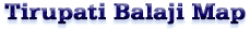 Map of Tirupati