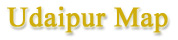Udaipur Map